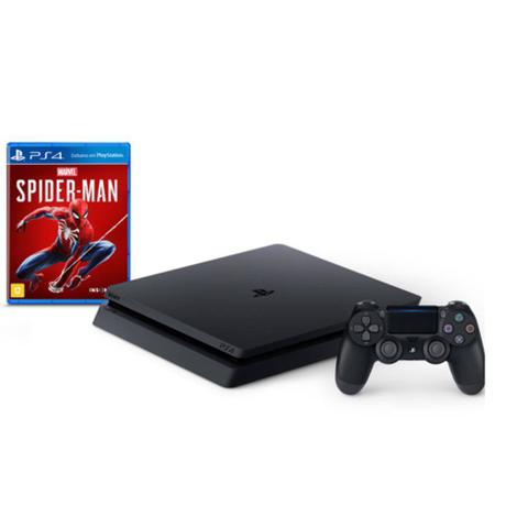 Console Playstation 4 Slim 1tb + Jogo Spider Man