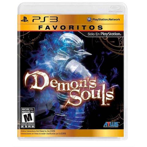 Jogo Demons Souls Favoritos - Playstation 3 - Atlus