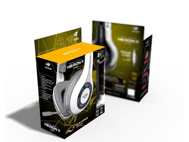 Fone de Ouvido Gaming Headset Heron Ii C3 Tech Phg701v2