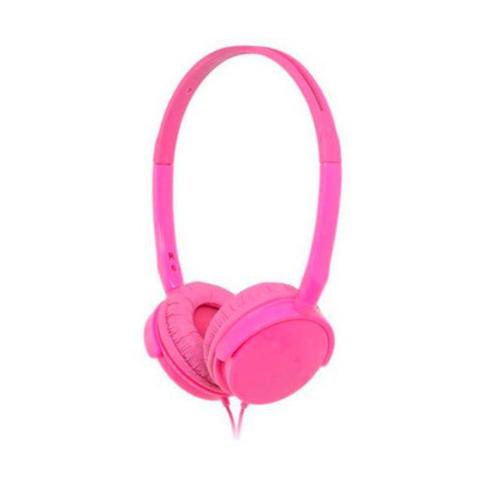 Fone de Ouvido Headphone Alpha Rosa Colorblock