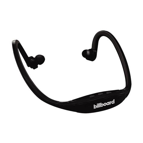 Fone de Ouvido Auricular Bluetooth para Esportes Preto Billboard Bb787