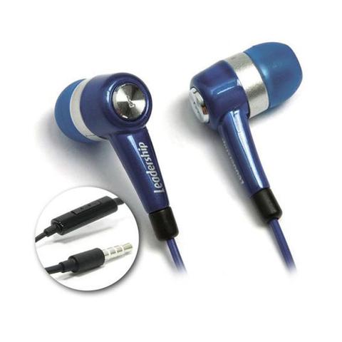 Fone de Ouvido Intra-auricular Com Microfone To-go Azul Leadership 9361