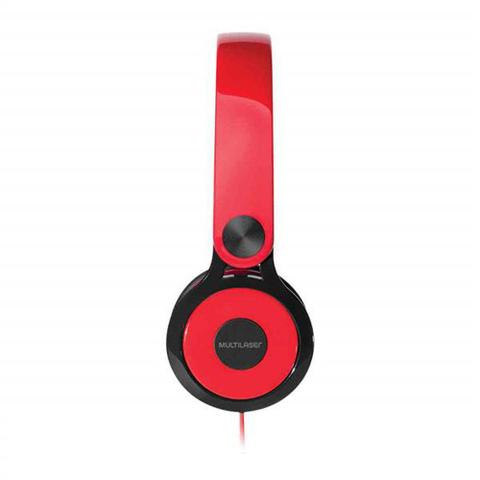 Fone de Ouvido Headphone 360 Vermelho Multilaser Ph082