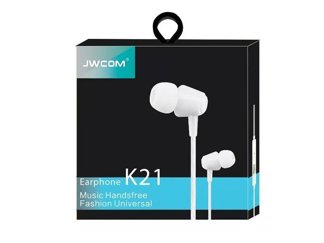 Fone de Ouvido Intra-auricular Jwcom K21