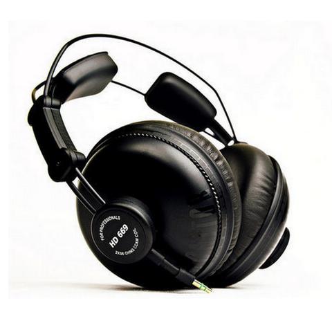 Fone de Ouvido Headphone Dynamic Preto Superlux Hd669