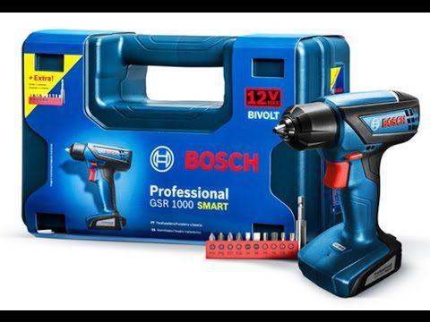 Furadeira Parafusadeira Smart Gsr1000 Original Bosch Bateria Litio