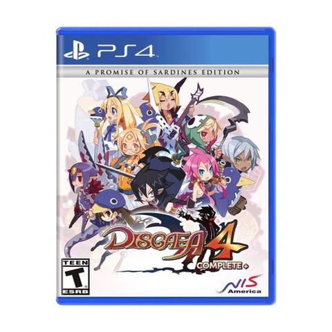 Jogo Disgaea 4 Complete+: a Promise Of Sardines Edition - Playstation 4 - Nis America