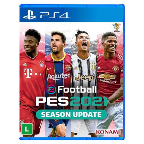 Jogo Pes 2021 - Season Update - Standard Edition - Playstation 4 - Konami