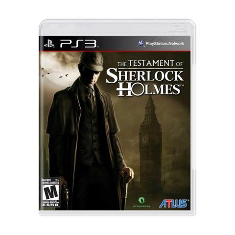 Jogo The Testament Of Sherlock Holmes - Playstation 3 - Maximum Games