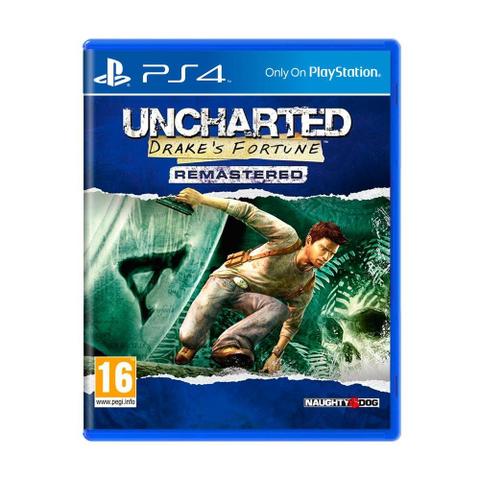 Jogo Uncharted Drakes Fortune Remastered - Playstation 4 - Naughty Dog