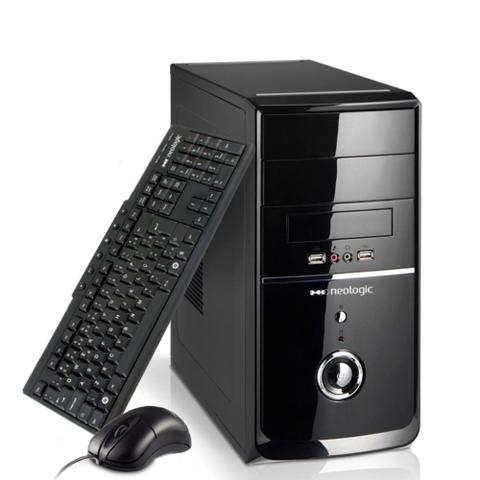Desktop Neologic Nli53617 Celeron J1800 2.41ghz 4gb 500gb Intel Hd Graphics Windows 10 Pro Sem Monitor