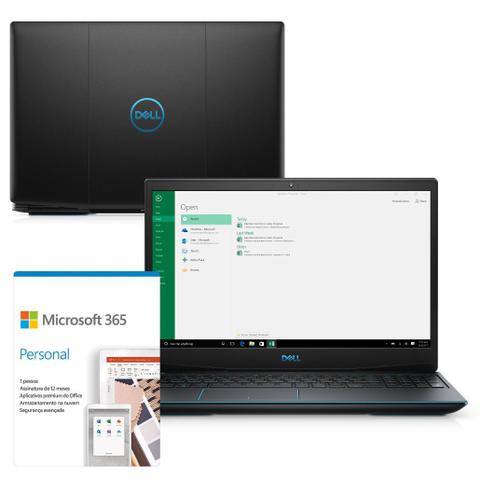 Notebookgamer - Dell G3-3500-m30pf I7-10750h 2.60ghz 16gb 512gb Ssd Geforce Gtx 1660 Ti Windows 10 Home G3 - C/ Office 15,6