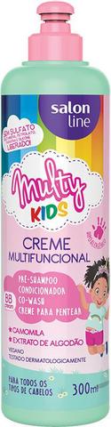 Imagem de Kit salon line infantil to de cacho kids + masc kids + multy