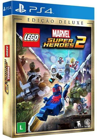 Jogo Lego Marvel Super Heroes 2 Edição Deluxe - Playstation 4 - Warner Bros Interactive Entertainment