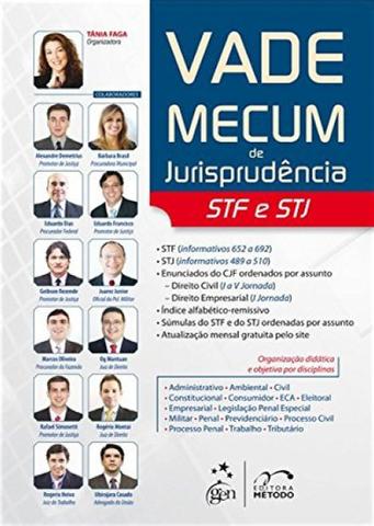 Livro Vade Mecum De Jurisprudência Stf E Stj - 