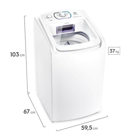 Imagem de Máquina de Lavar 11kg Electrolux Essential Care Silenciosa com Easy Clean e Filtro Fiapos (LES11)