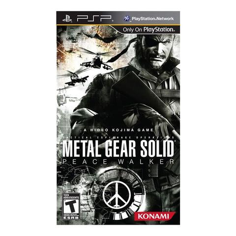 Jogo Metal Gear Solid - Peace Walker - Psp - Konami