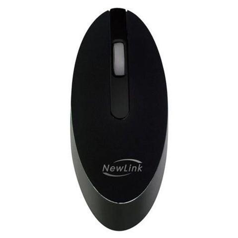 Mouse Wireless Óptico Led 1000 Dpis Style Prata Mo101 Newlink