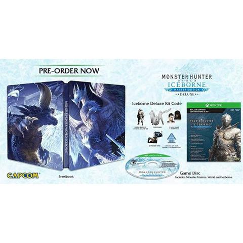 Jogo Monster Hunter World Iceborne Master Edition Deluxe - Xbox One - Capcom