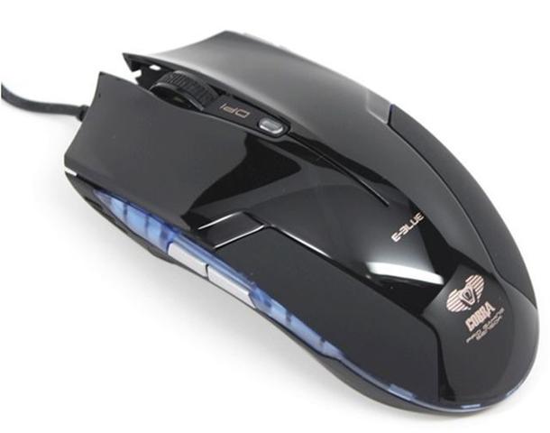 Mouse Usb Óptico Led 2400 Dpis Cobra Ems622 E-blue