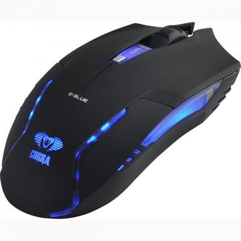 Mouse Usb Óptico Led 2400 Dpis Gamer Cobra Junior Ems151bk E-blue