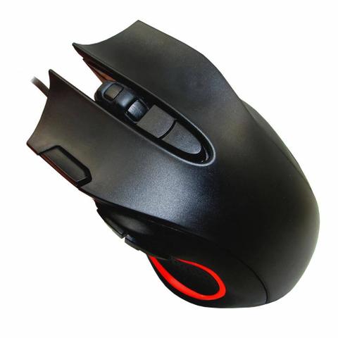 Mouse Usb Óptico Led 2400 Dpis Mo-g737 K-mex