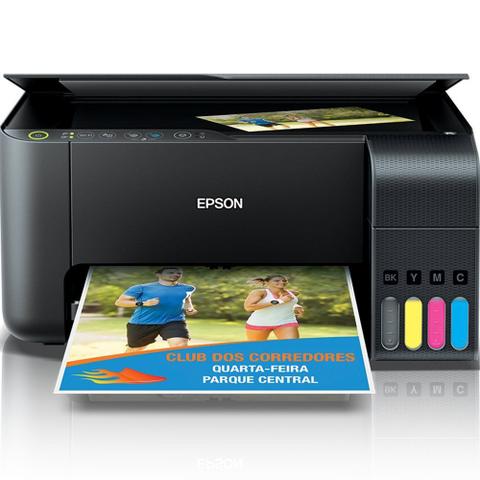 Multifuncional Epson Ecotank C11cg86302 L3150 Jato de Tinta Colorida Usb e Wi-fi Bivolt