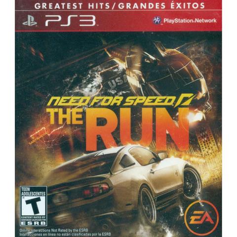 Jogo Need For Speed The Run - Greatest Hits - Playstation 3 - Ea Games