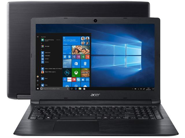 Notebook - Acer A315-53-52s3 I5-7200u 2.50ghz 8gb 256gb Ssd Intel Hd Graphics 620 Windows 10 Professional Aspire 3 15,6