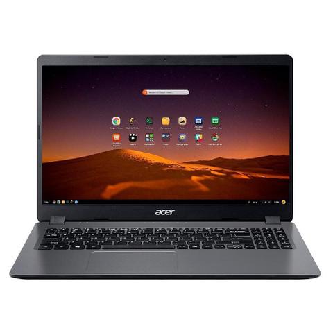 Notebook - Acer A315-56-569f I5-1035g1 1.00ghz 4gb 256gb Ssd Intel Hd Graphics Endless os Aspire 3 15,6" Polegadas
