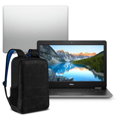 Notebook - Dell I14-3481-m40sb I3-8130u 2.20ghz 4gb 128gb Ssd Intel Hd Graphics 620 Windows 10 Home Inspiron 14