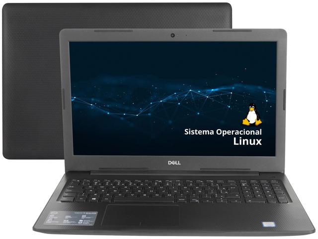 Notebook - Dell I15-3584-d10p I3-7020u 2.30ghz 4gb 1tb Padrão Intel Hd Graphics 620 Linux Inspiron 15,6