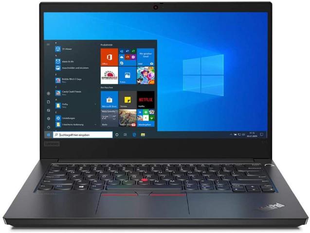 Notebook - Lenovo 20rb000rbr I5-10210u 1.60ghz 8gb 128gb Híbrido Intel Hd Graphics Windows 10 Professional Thinkpad E14 14" Polegadas