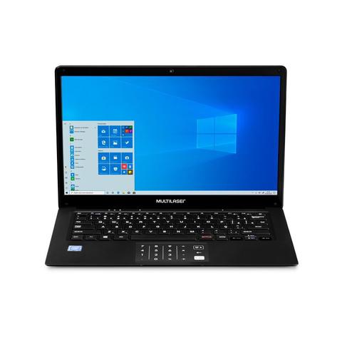 Notebook - Multilaser Pc250 Celeron N3350 1.00ghz 4gb 64gb Ssd Intel Hd Graphics Windows 10 Home Legacy 14.1" Polegadas