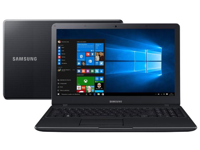 Notebook - Samsung Np300e5m-kfabr Celeron 3865u 1.80ghz 4gb 500gb Padrão Intel Hd Graphics Windows 10 Home Essential E21 15,6" Polegadas