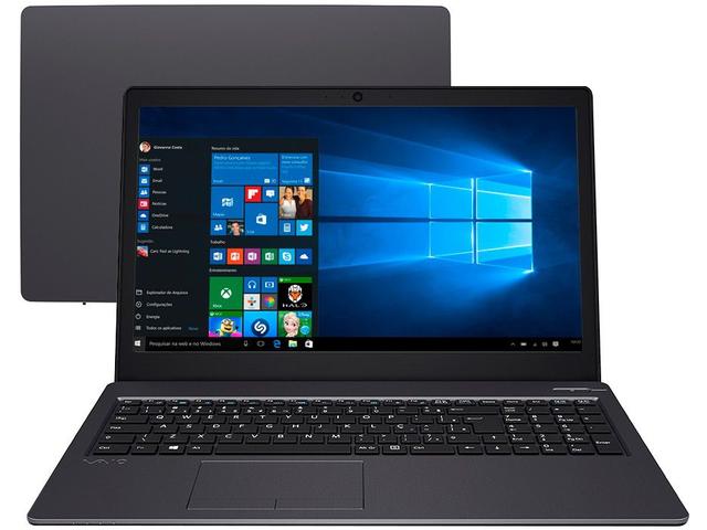 Notebook - Vaio Vjf155b6611b I5-8250u 1.60ghz 4gb 16gb Híbrido Intel Hd Graphics 620 Windows 10 Home Fit 15s 15,6" Polegadas