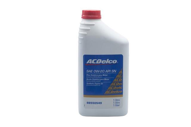 Масло моторное acdelco 0w20