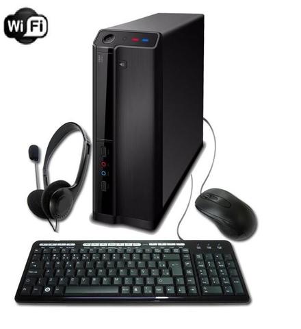 Desktop G-fire Htd-100 I3-7100 3.90ghz 4gb 500gb Intel Hd Graphics 630 Windows 10 Pro Sem Monitor