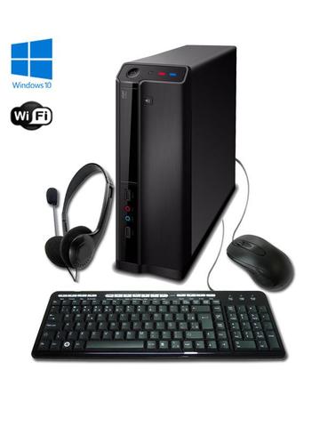 Desktop G-fire Htdw-99 I3-7100 3.90ghz 4gb 500gb Intel Hd Graphics 630 Windows 10 Pro Sem Monitor