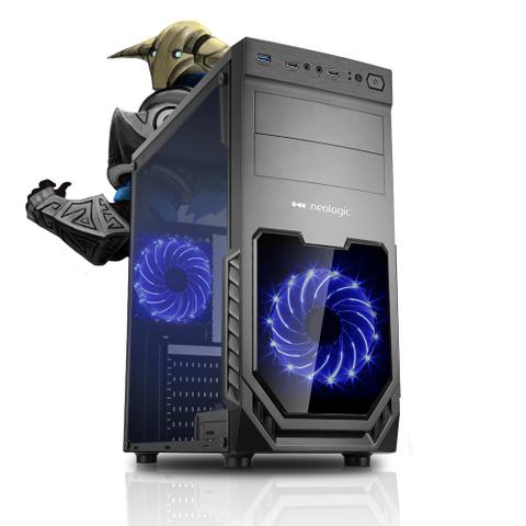 Desktop Neologic Gamer Nli81230 Amd Ryzen 5 2400 3.60ghz 8gb 1tb Geforce Gtx 1650 Windows 10 Pro Sem Monitor