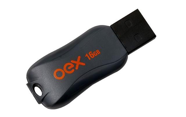 Pen Drive Oex Preto 16gb - Pd-100