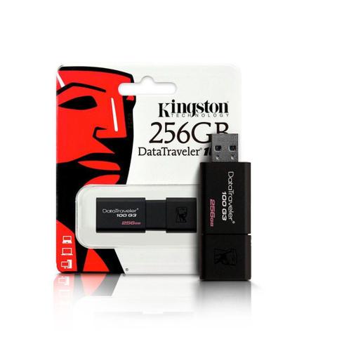 Pen Drive Kingston Datatraveler 256gb - Dt100g3