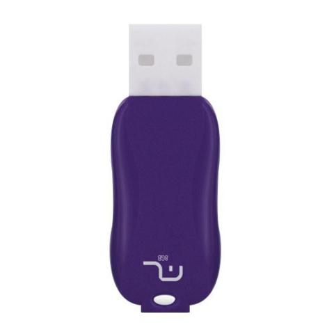 Pen Drive Multilaser Titan Roxo 8gb - Pd720