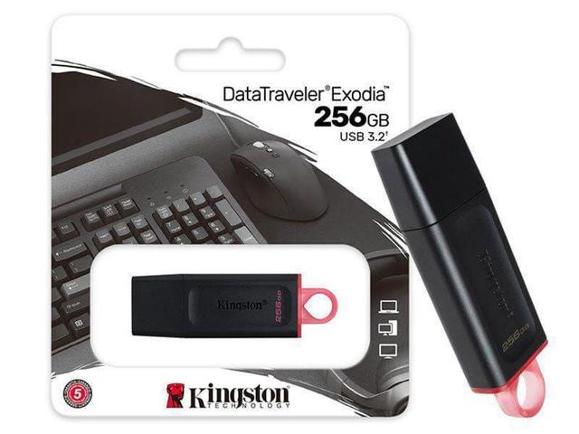 Pen Drive Kingston Data Traveler Exodia 256gb - Dtx