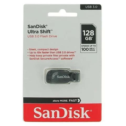 Pen Drive Sandisk Ultra Shift 128gb - Sdcz410-128g-g46
