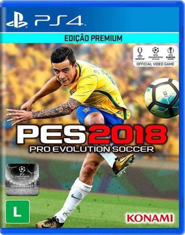 Jogo Pes 2018 - Edição Premium - Playstation 4 - Konami