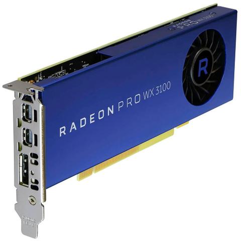 Placa de Vídeo Amd Radeon Pro Wx 3100 4gb Ddr5