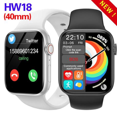 Smartwatch Iwo Hw18 - Prata