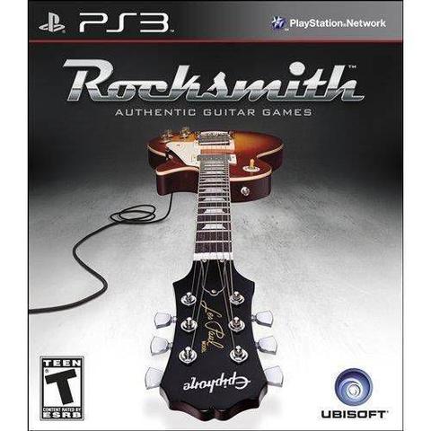 Jogo Rocksmith Authentic Guitar Games - Playstation 3 - Ubisoft