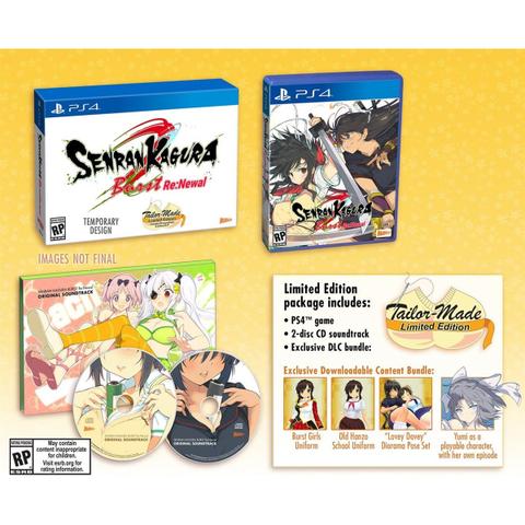 Jogo Senran Kagura Burst Re Newal Taler Made Edition - Playstation 4 - Tamsoft